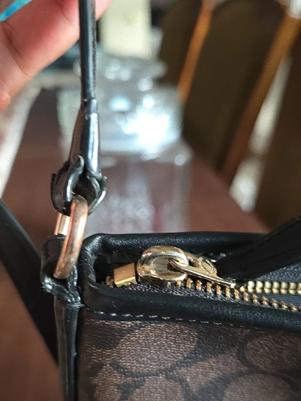 Coach compact crossbody
